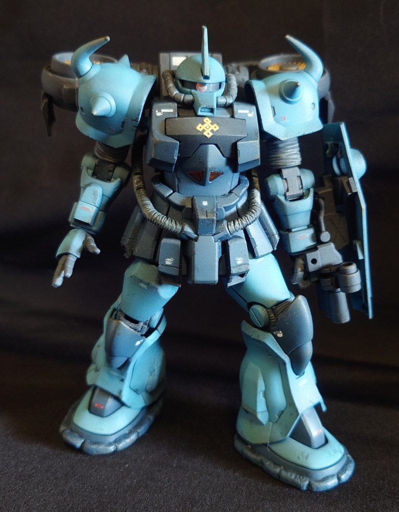 南洋同盟の紋章は金色のシールで作ってます。