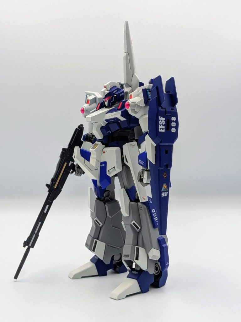 使用した塗料はグレーのサーフェイサーブルー:ウルトラマリンブルーホワイト:グランプリホワイトグレー:グレートーン2を使用しました