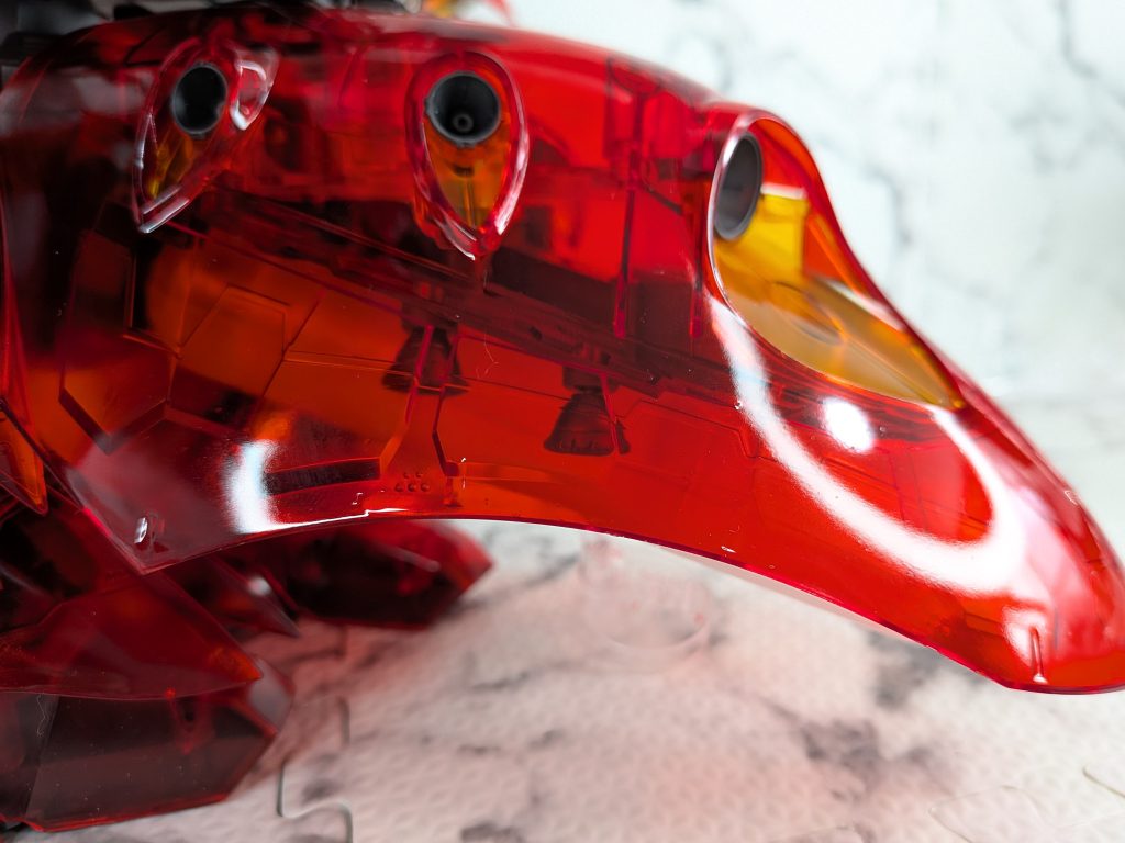 つやっつやで奥も良く見えます