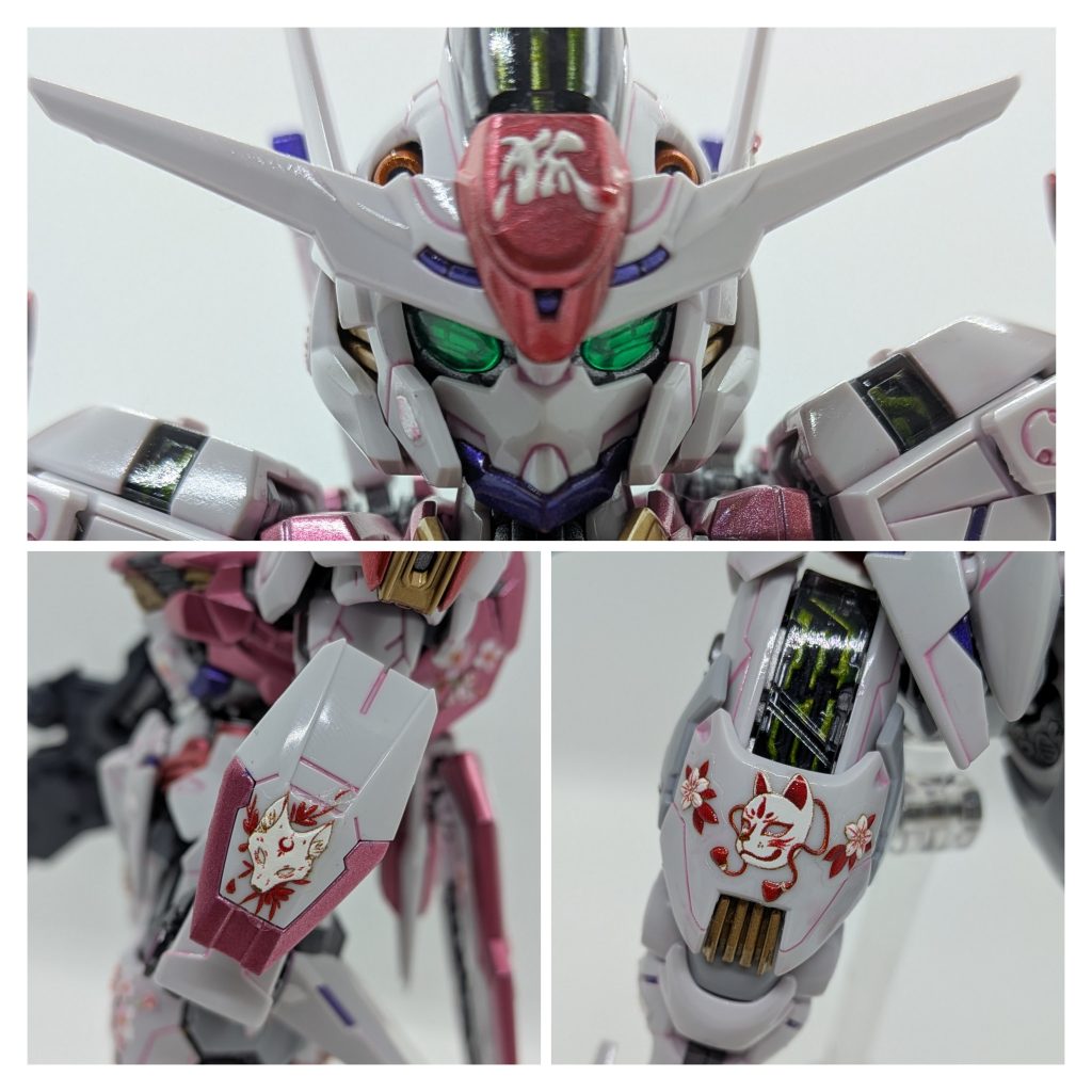 中の人(スレッタヌキ)が愛してやまない狐属性を各所にマーキング。趣味全開です😍