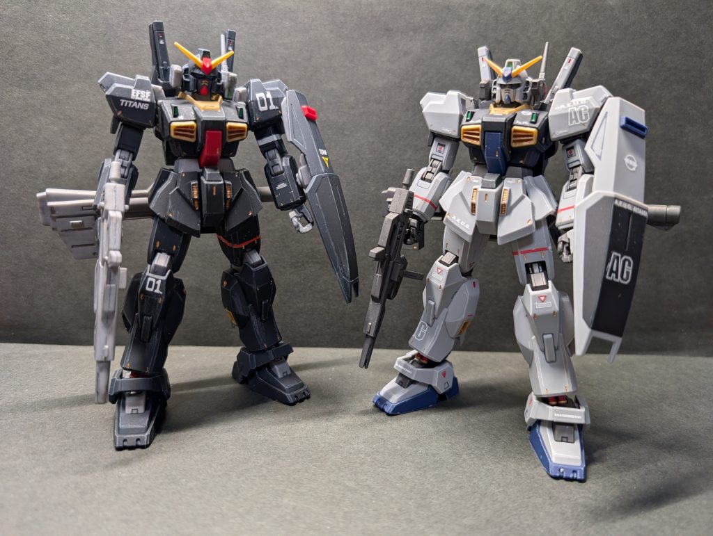 せっかくなのでティターンズとのツーショット📸どちらが好みですかね?