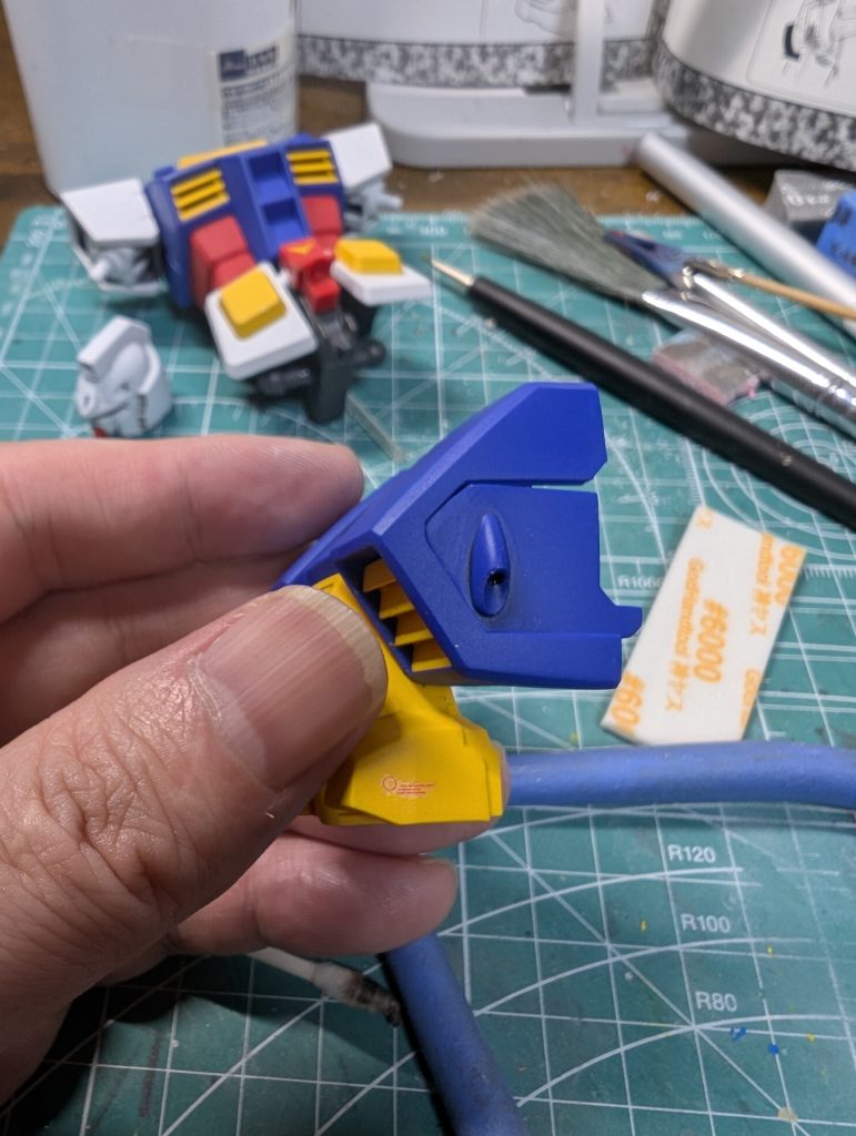 無事に破損パーツも修正できたかな?若干隙間が出来ましたが次の課題ということで😅