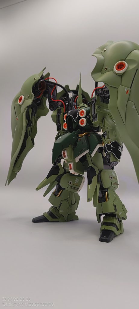 こんなゴツいのに登場してるのはマリーダというのも良き角とんがらせたのに撮影してる途中で折れたんすよねえ泣きそう