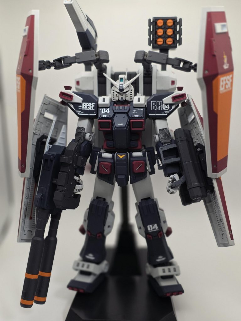 MG フルアーマーガンダム ver.Ka サンダーボルト 筆塗全塗装–4枚目/制作者：DARTH