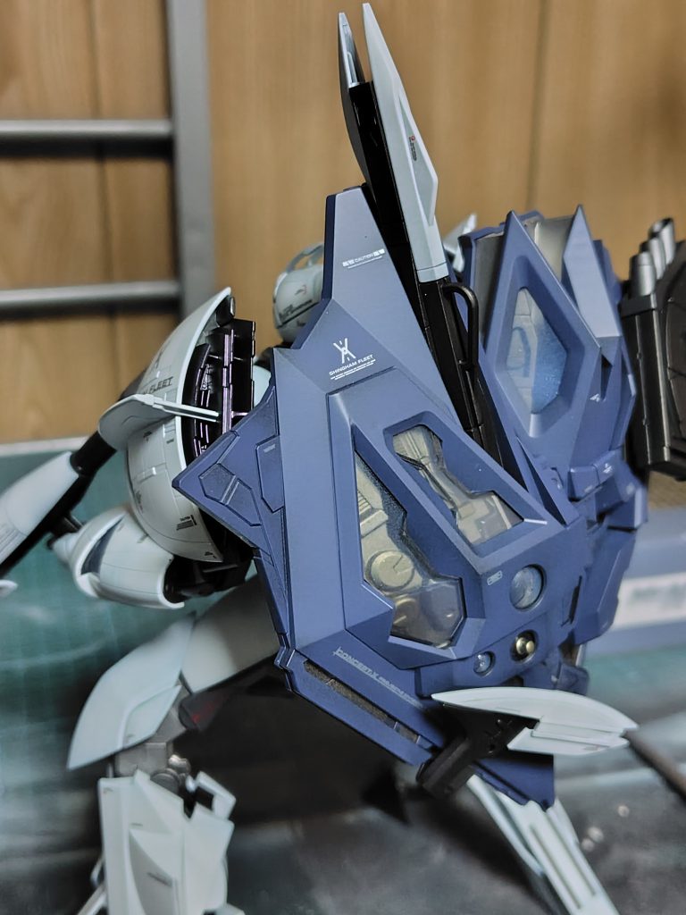 1作目は塗装中にキャラパス落っことしてマウンテンサイクル送りになったので後ろからは見せられないよ。