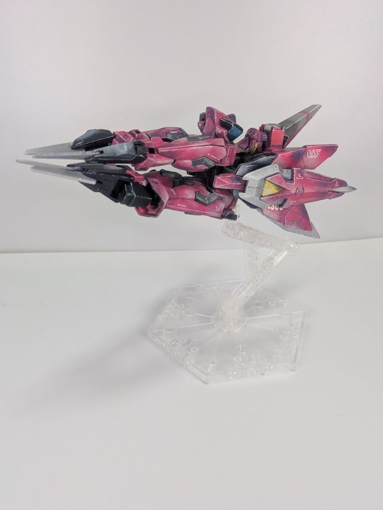 ＭＡ巡航形態20年以上前の発売なのに、手首パーツを外す以外は完全変形ですバンダイ様は凄いですネ🤩&nbsp;
