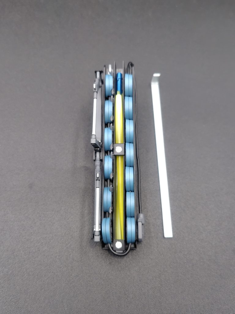 チェーンマインラックの真ん中はこんな感じになってます