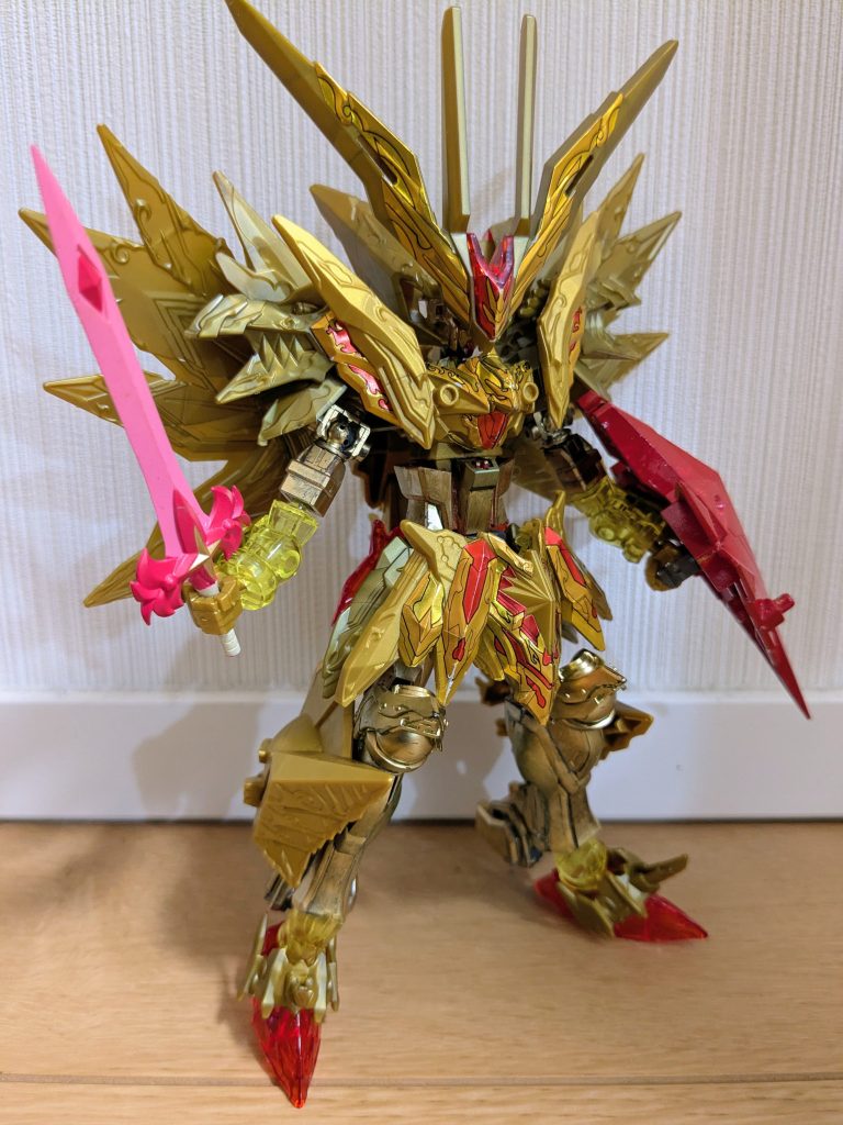 もちろん、元が元なので、スペリオルストライクフリーダムドラゴンのリアル版にも変形可能!これはこれで、リアルスペリオルドラゴンな感じで良い感じでした!!