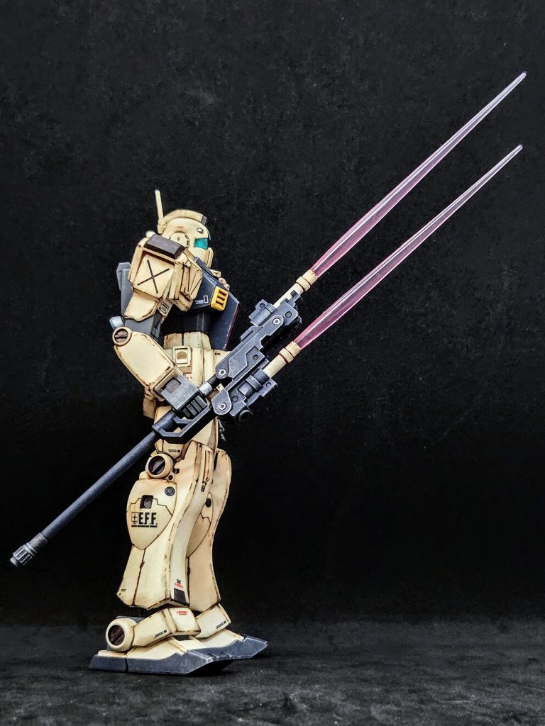 HG RMS-179 GMII SEMI STRIKER  [UNRCORN DESERT COLOR Ver.]–6枚目/制作者：kuro@A91