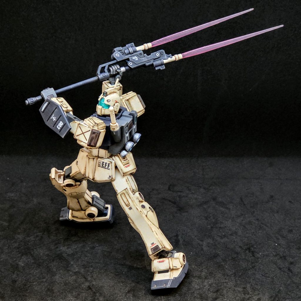 HG RMS-179 GMII SEMI STRIKER  [UNRCORN DESERT COLOR Ver.]–3枚目/制作者：kuro@A91