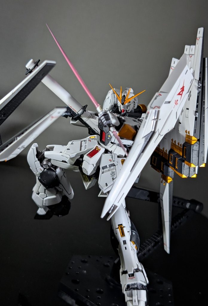 フル武装保持力も、それなりありますのでポージングは自在ですね！