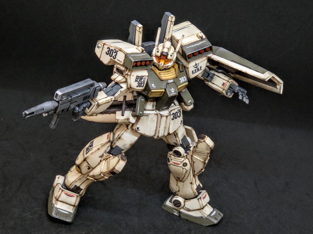 HG RGM-86R GMIII [UNRCORN DESERT COLOR Ver.]–2枚目/制作者：kuro@A91