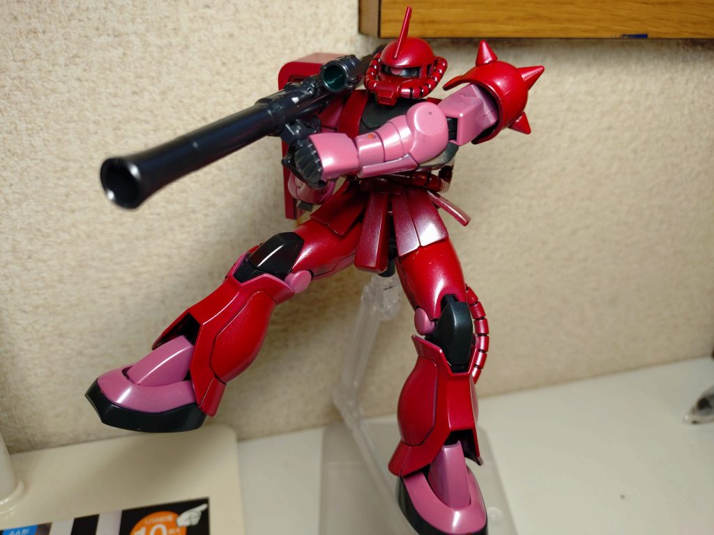 キット自体はリバイブ版という事もあり、組みやすく、ポージングも色々取れるんじゃないかなと。