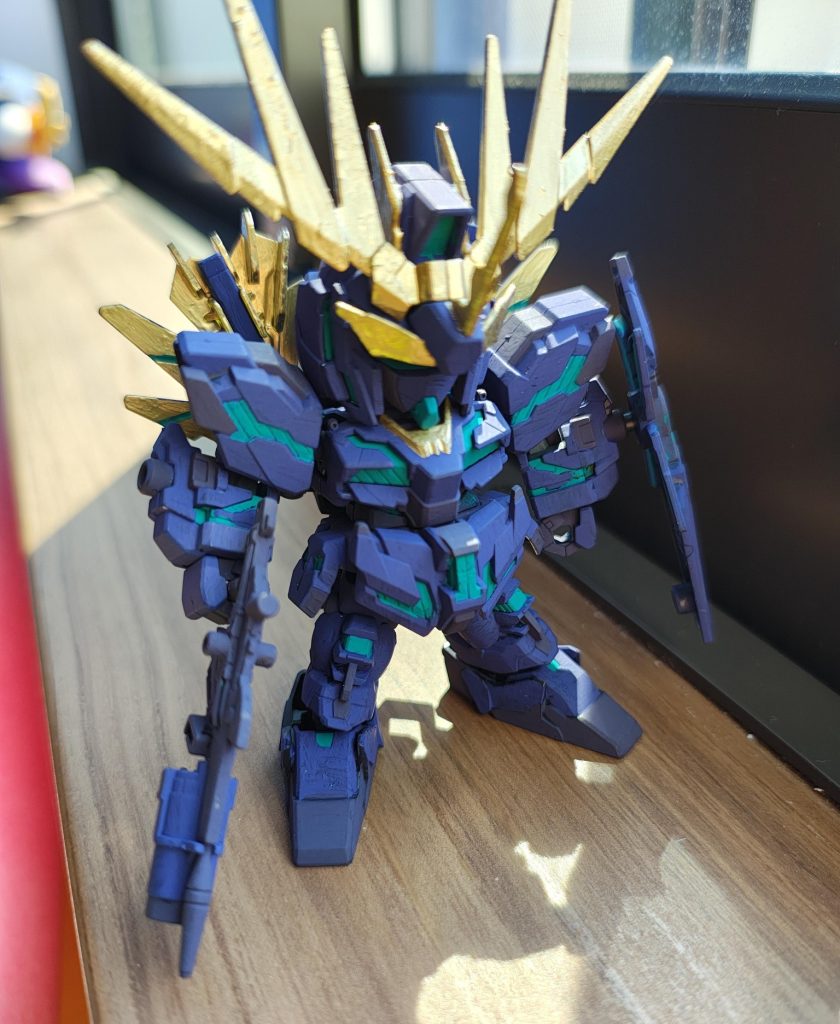 SD塗装にハマってた頃の（2）SDバンシィ・ノルン