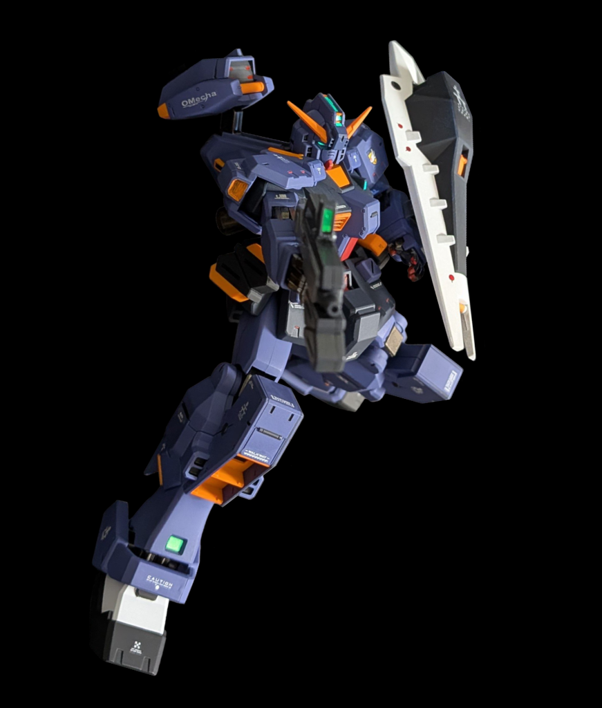 脚を合計5mm延長、レッドチップ追加、可能な限りの塗り分けを行なっています詳細はその時が来たら