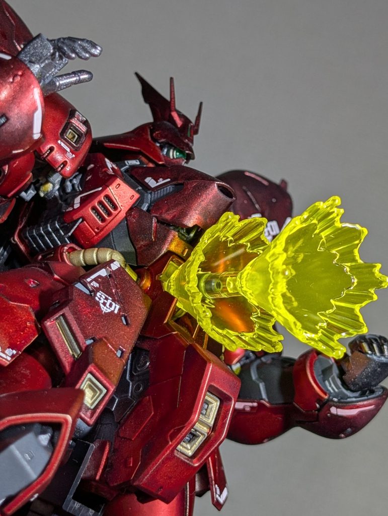 腹部のビーム発射画像を追加しました！