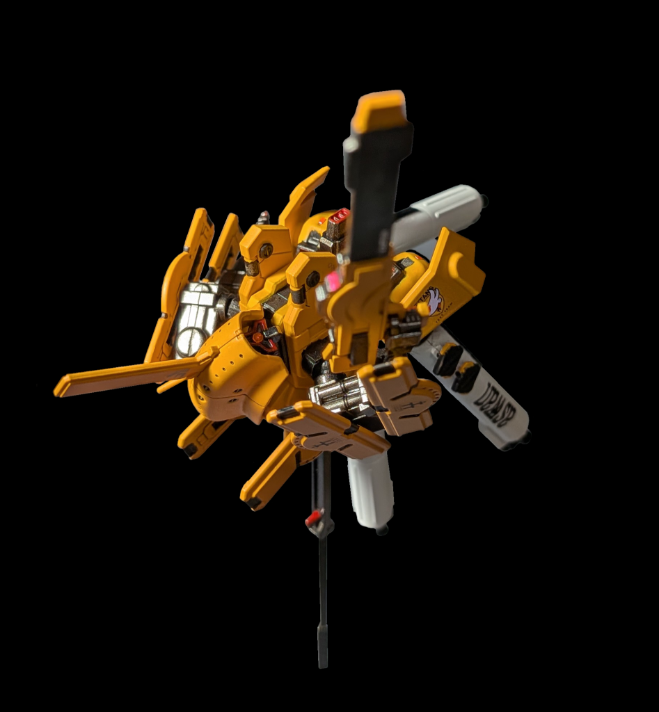 こういう機体は宙返りポージングさせたくなる