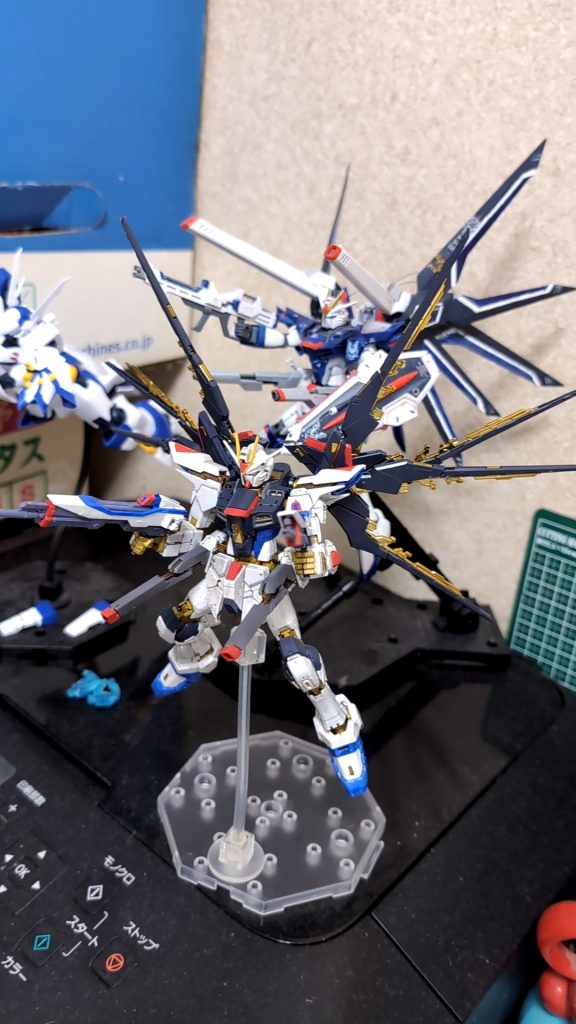 フルバーストポーズを取りたくても、腰だめのガンマンみたいなポーズしか取れない…(⁠〒⁠﹏⁠〒⁠)