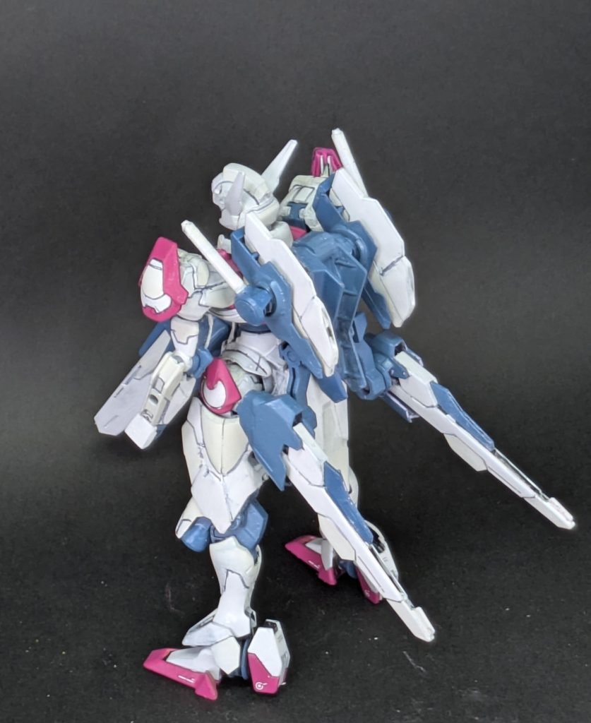 ミディアムブルーは少し主張が激しいかなと思いましたが、グレーパープルよりも機体を引き締めてくれる感じで好きです