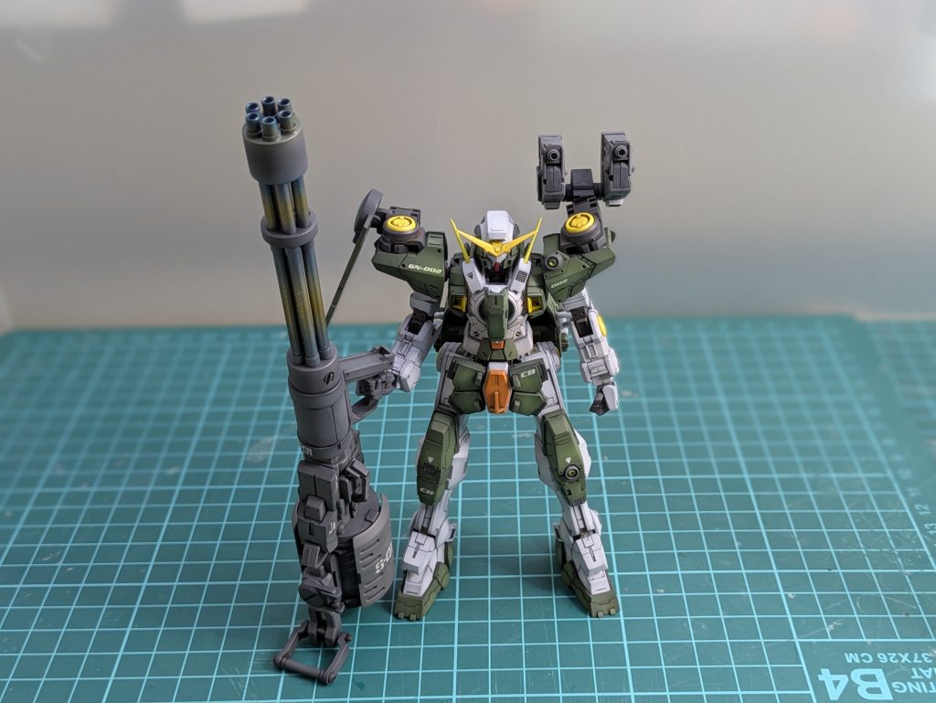 HGデュナメス–3枚目/制作者：あむぽん