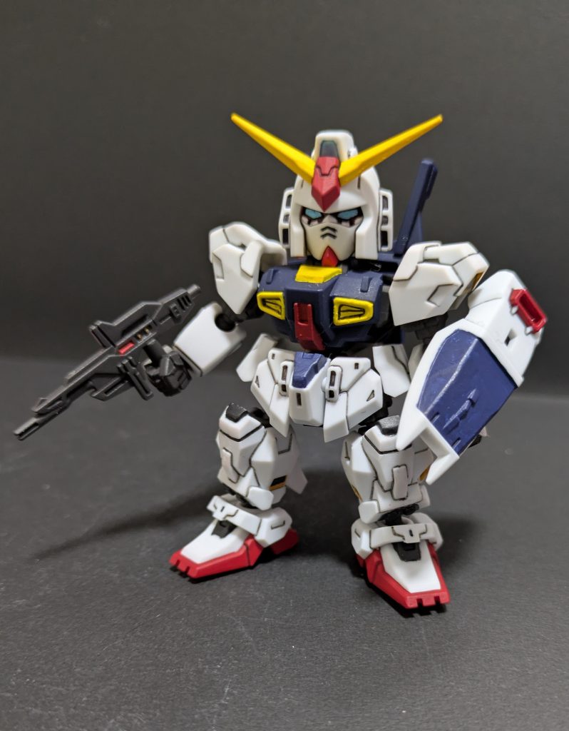 中古ショップでなんとペットボトル飲料くらいの値段であったので思わず購入！パーツは足りてるようだったのでラッキー😆そして部分塗装とスミ入れ