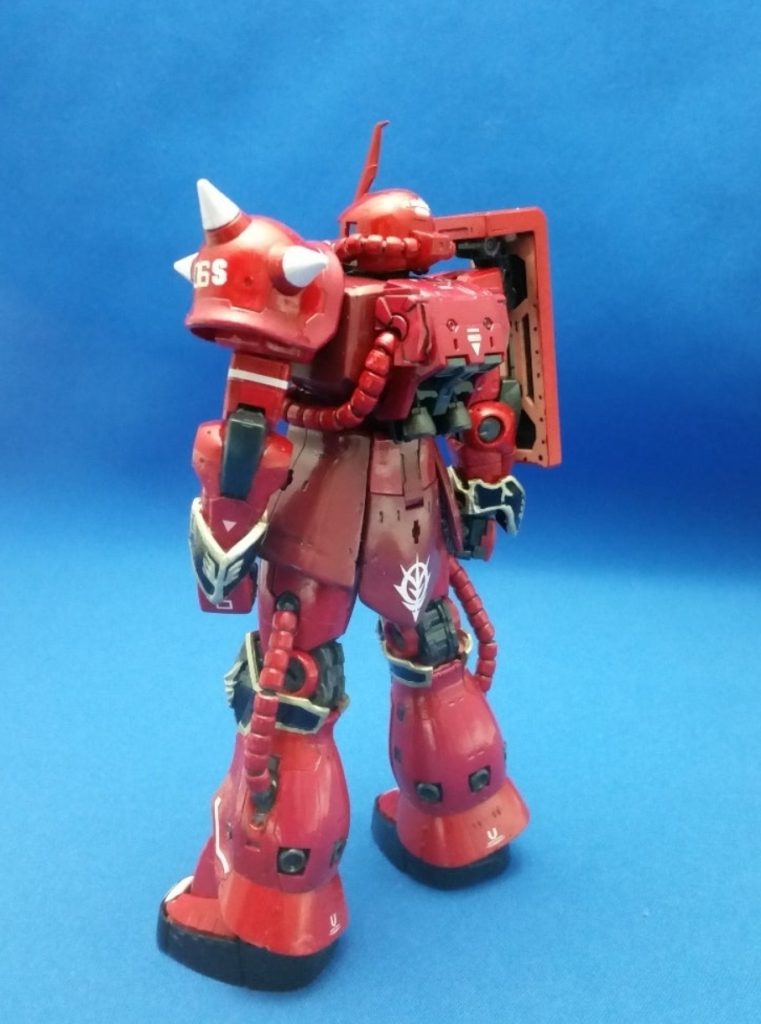 塗装して分かりにくいですが、そこそこイジってます下の方に塗装前の画像も貼り付けておきます