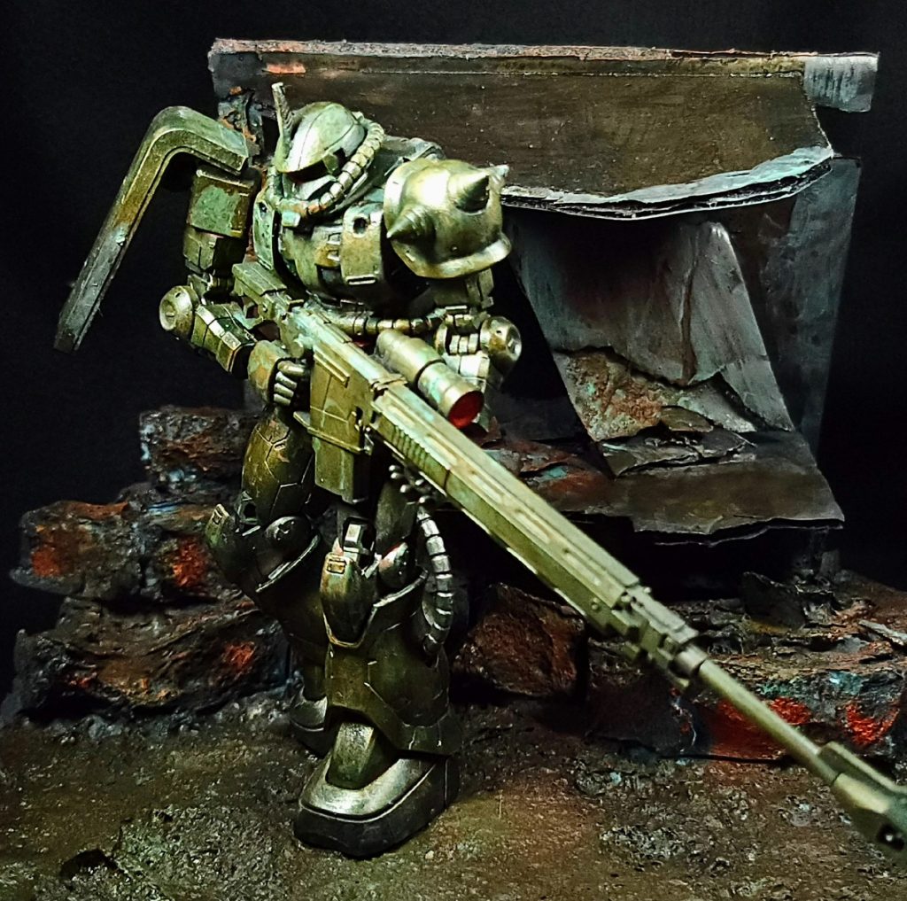 静かな丘の廃れた家屋–2枚目/制作者：2代目塗装狂主任