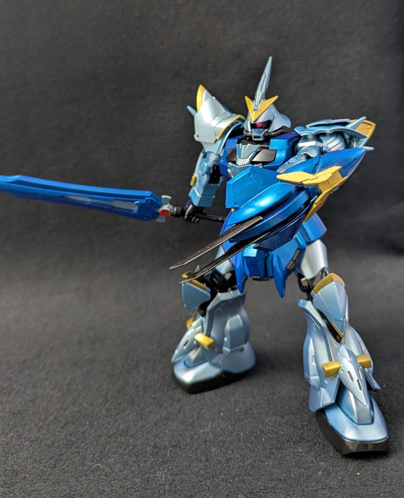 抜刀して戦闘モードに