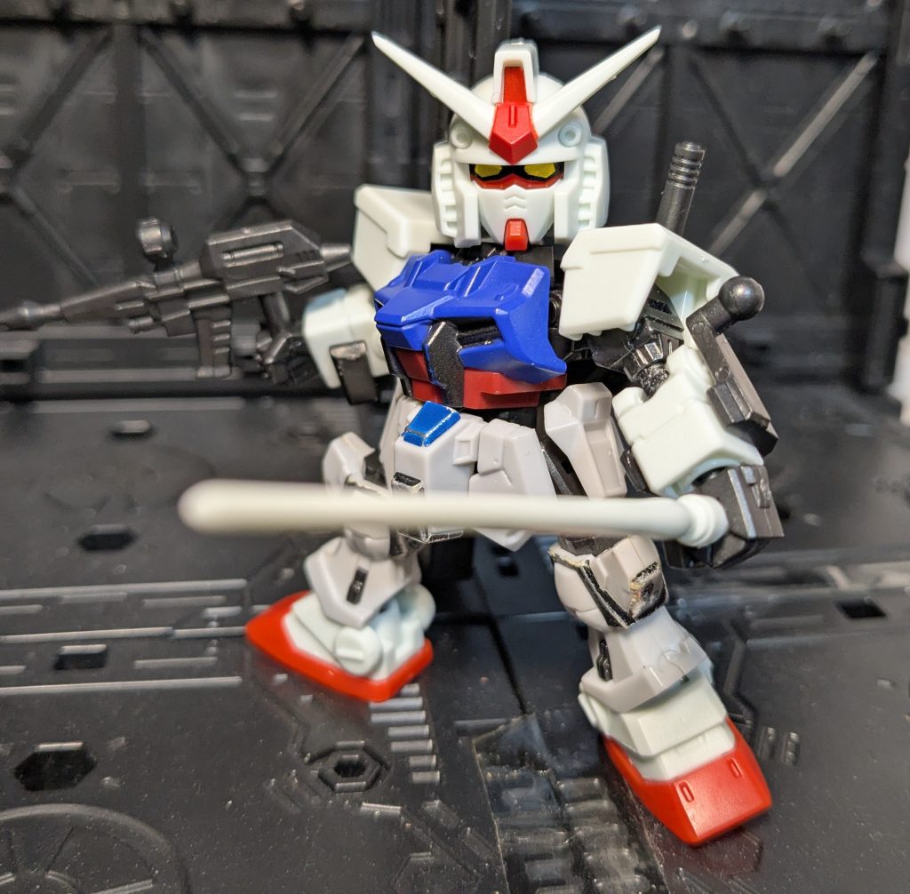 多少の色味の違いはありますが、ガンダムは作れますね