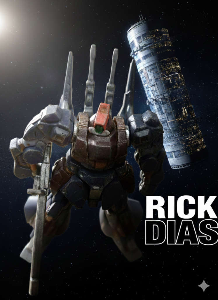 最後にお遊びでnanobananaに、宇宙空間の背景にしてもらいました。影もちゃんとつけてくれるのねでも気を抜くとすぐに本体まで加工してくるので要注意（カッコよかったけどここでは投稿できない）