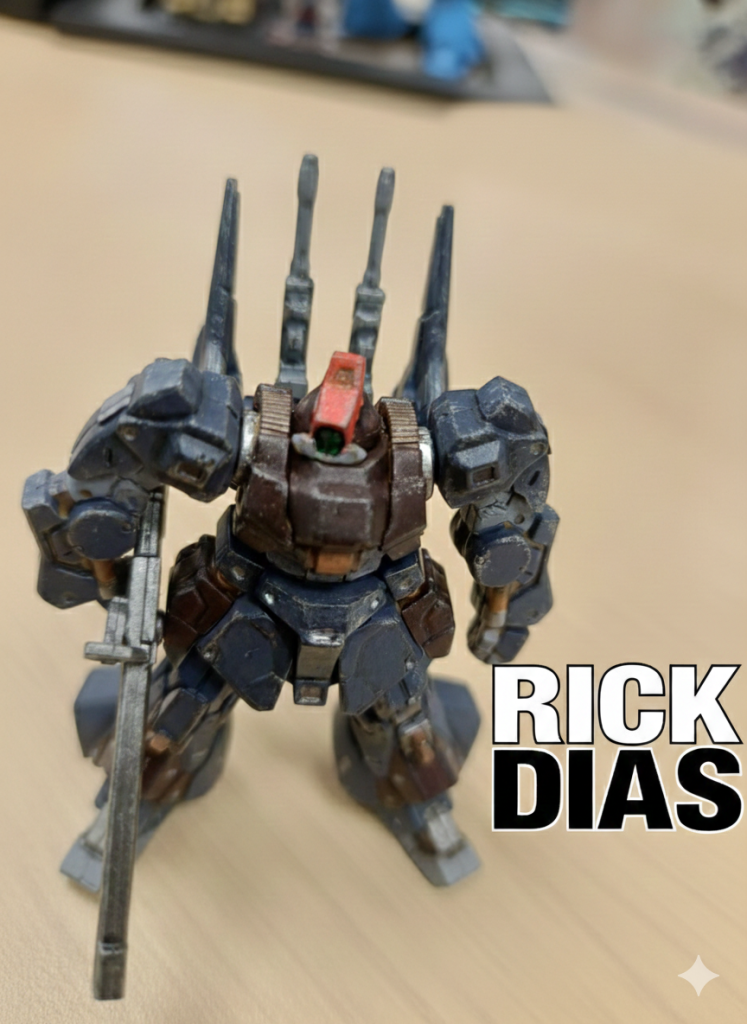 お気付きの方いるかもですが、左膝部品無くしてしまったので、適当な部品くっつけてます今回もロゴ入れ、ピント直し、背景の余計なものの削除のみ、AIにお手伝いしてもらってます