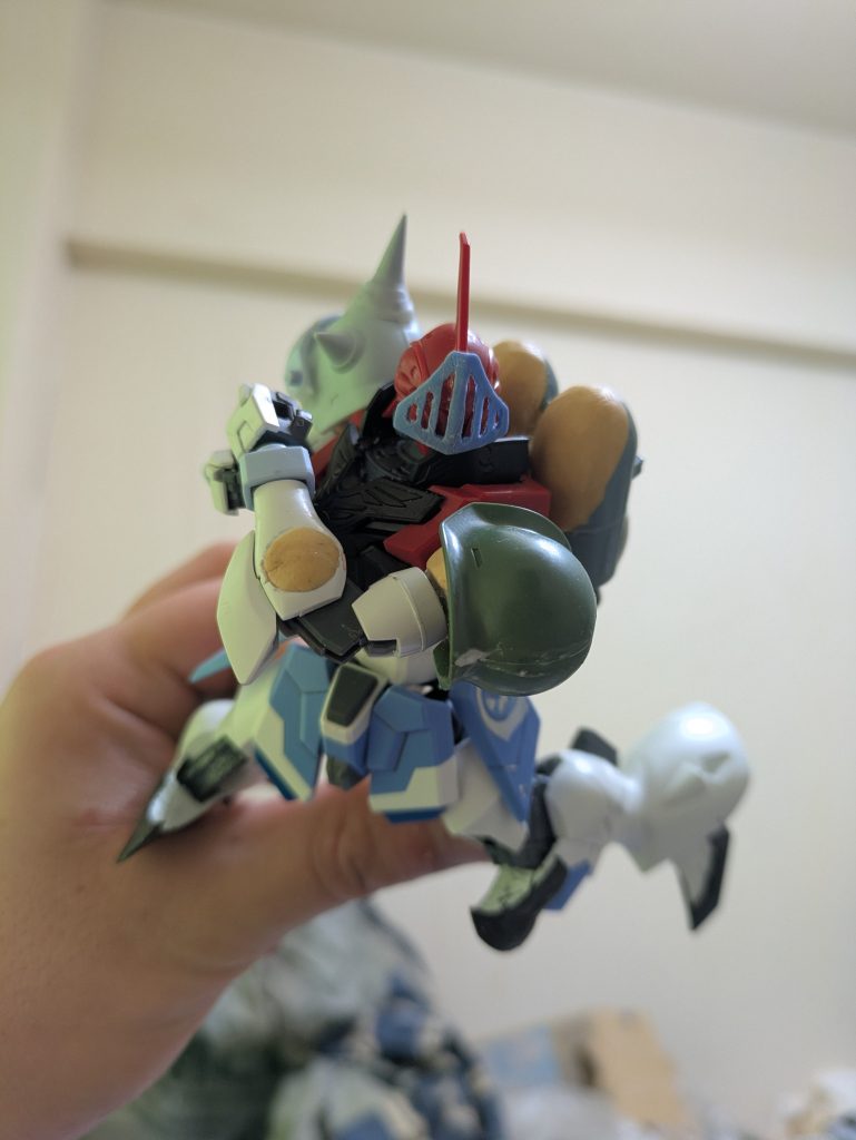 作品名：ギャンだってショルダータックルがしたい‼️<p>眺めてると色々ポージングしたくなりますよね!!! ただそれだけなんですけど💦 すみません🙇</p>
