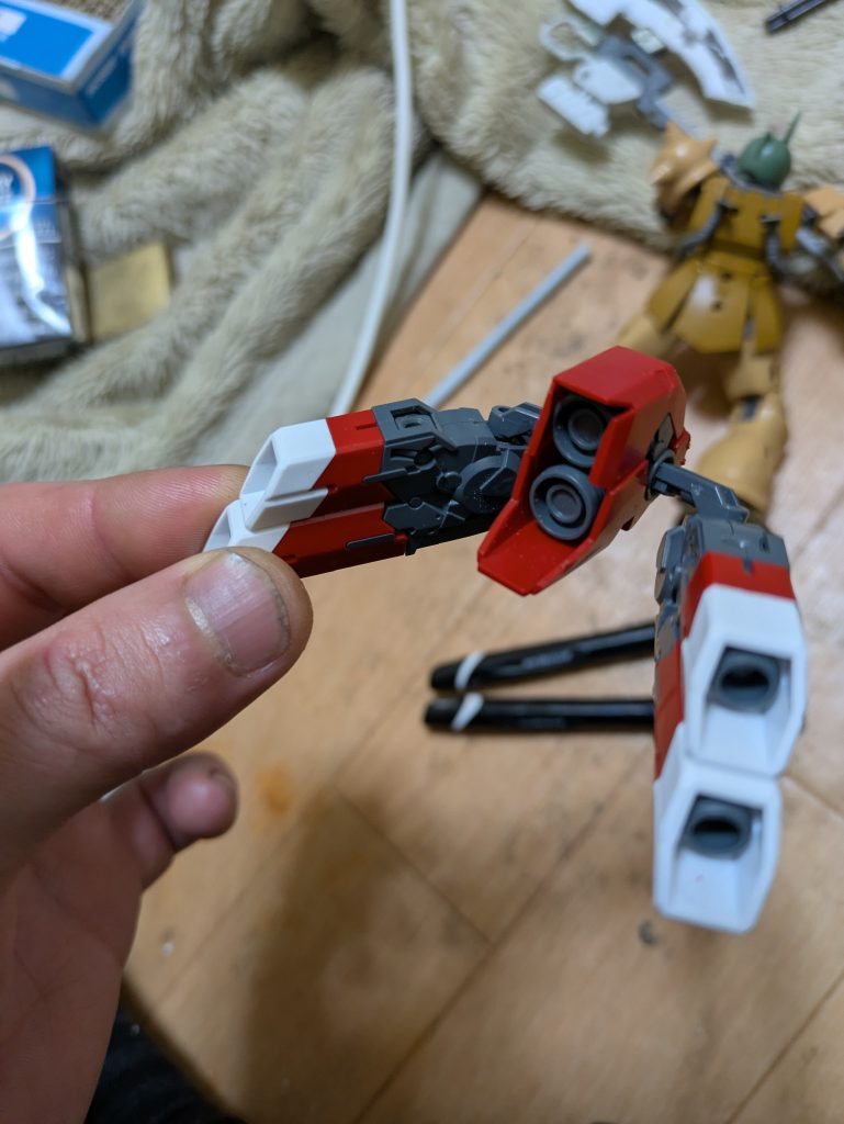 シュツルムガルス風ザクをつくりたい‼️‼️〜構想〜（2枚目）