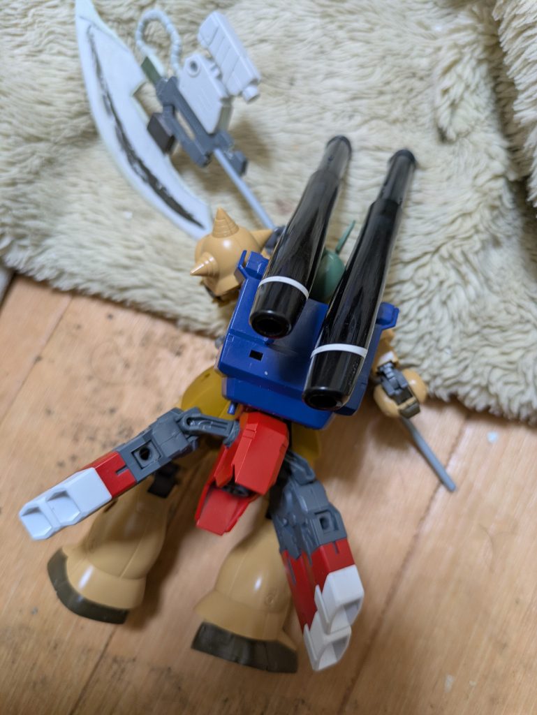 シュツルムガルス風ザクをつくりたい‼️‼️〜構想〜（1枚目）