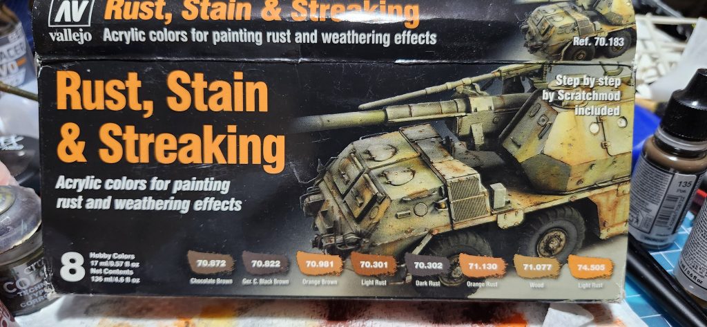 ファレホこれらのファレホはオイル汚れ　赤錆　茶錆　土汚れ　泥汚れを表現できる