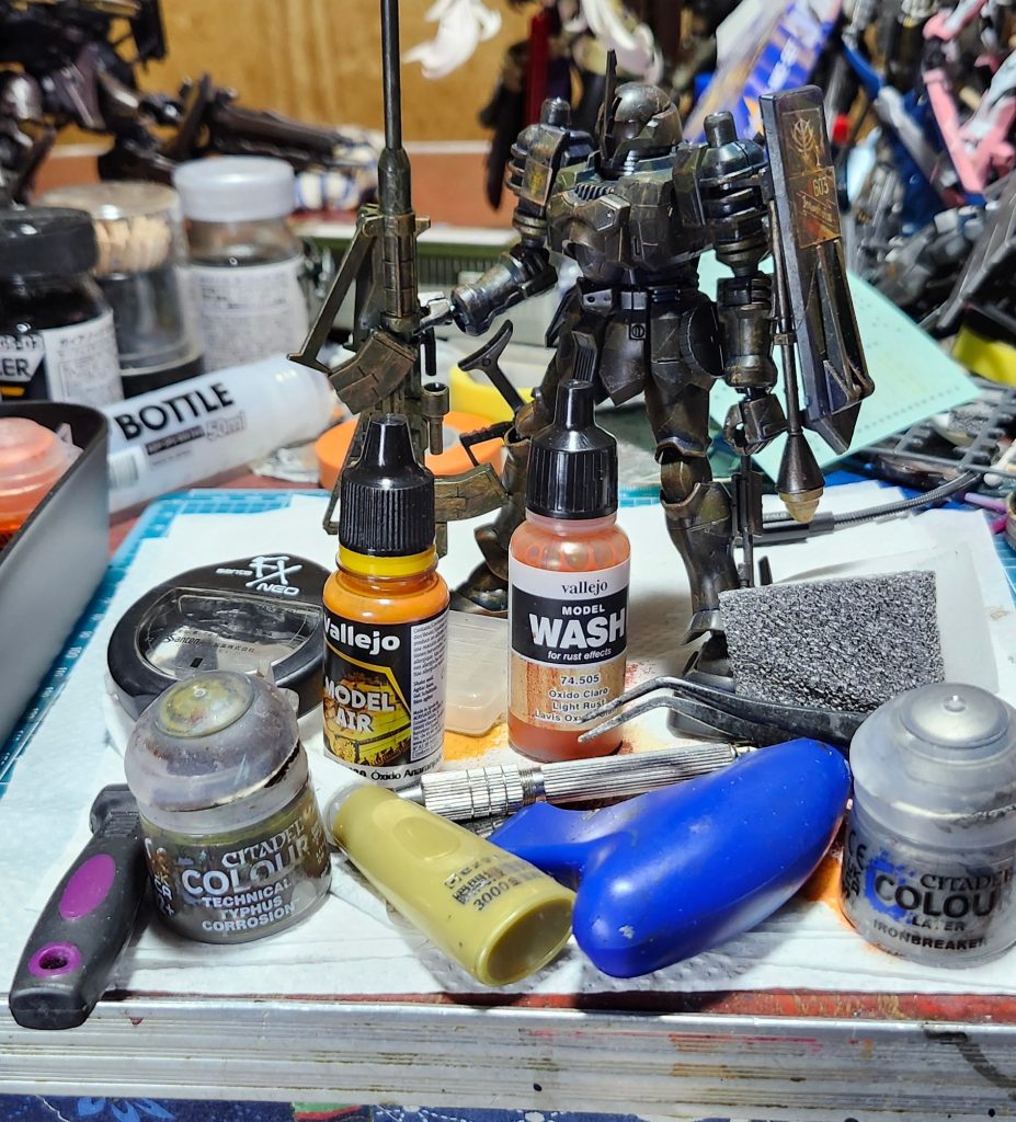 歴戦のMS制作講座 シタデルカラー&ファレホ編