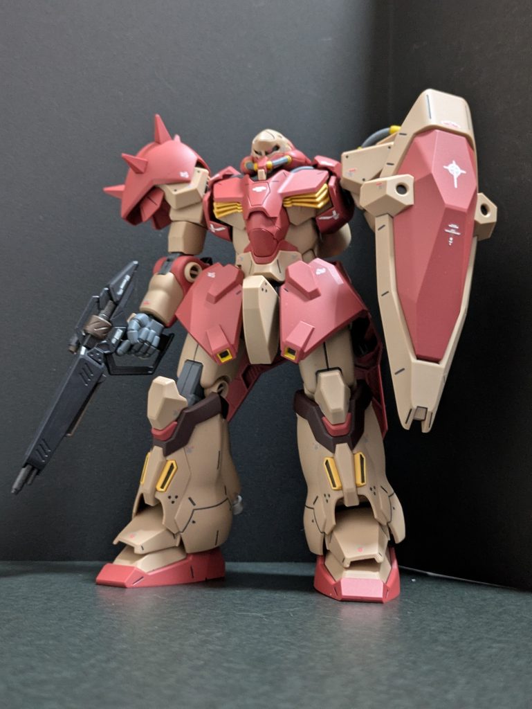 それにしてもデカい‼️普段HGが中心の私にとっては、すごいボリューム、すごい満足感です✨️デカいは正義😁