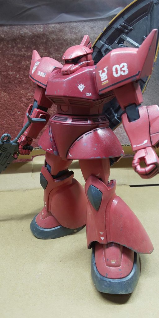 &nbsp;もう少し汚してもよかったのか、これでもやりすぎたのか、ビミョーなところですね😑