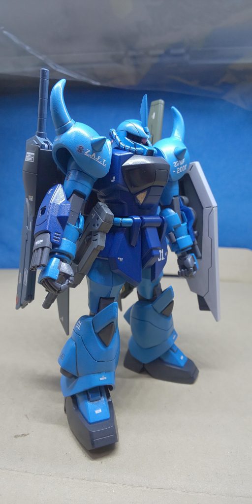 &nbsp;グフの武装が接近戦用の物しかなく、飛行出来るならビームライフルぐらいある方がと思い付けた次第👍️