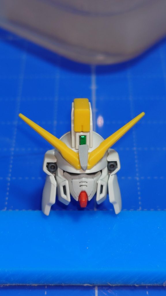 仮合わせ。かなり雑ですが、元々小さい部品なのでこのまま強行