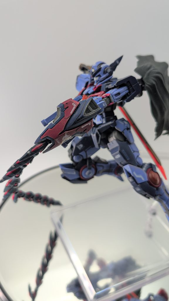 エピオンシールドもエピオンの様にヒートロッドとして使えます。我ながらエピオンのヒートロッドを髪の様にするのは思いついて良かったなと思います✨️