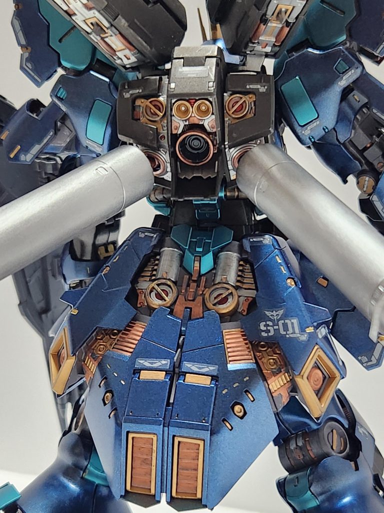 RGだけに塗り分けに苦労しました。