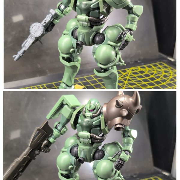 ギラドーガの肩パーツをネオジム接着しました😊動画↓（2枚目）