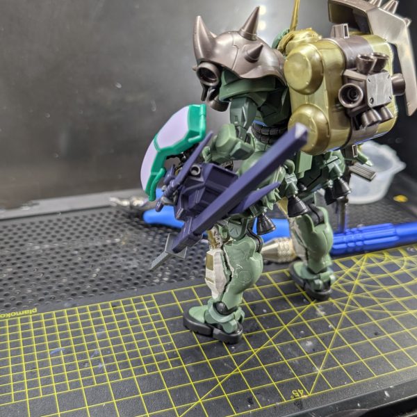 作りたかった武装作ったので動画にしました☺️ナハトブレード好きなので自分が使うならで..結構気に入ってます✨️感想聞けるとありがたいです☺️動画↓（2枚目）