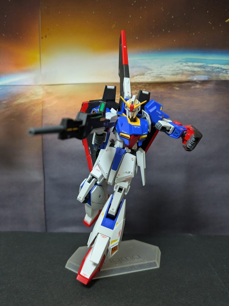 一昨年新訳Zガンダムを観てZガンダムが欲しくなり買いました。Mark２と凄く悩みましたw 今度時間ができそうだったらMark２も買って作ってみようと思います。