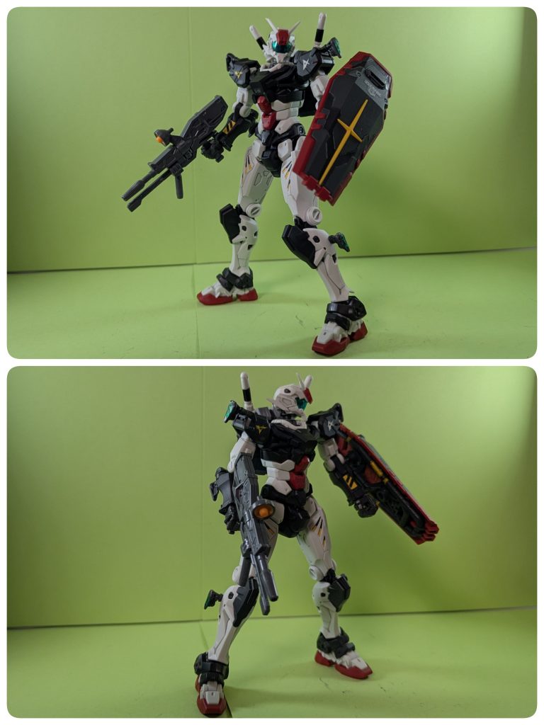 本来の01ガンダムモード。