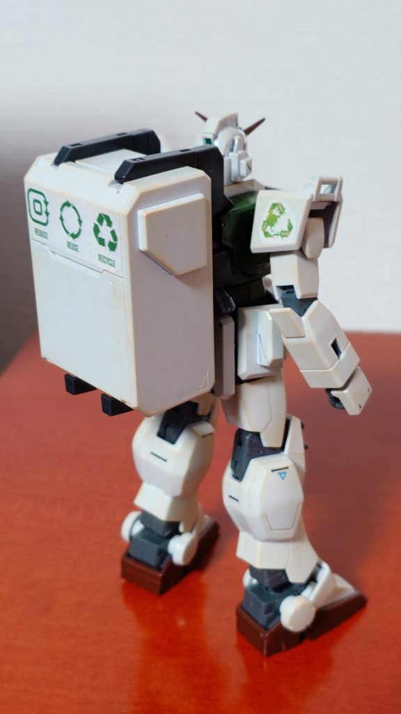 HG 陸戦型ガンダム アースカラーVer–7枚目/制作者：りんくん♪