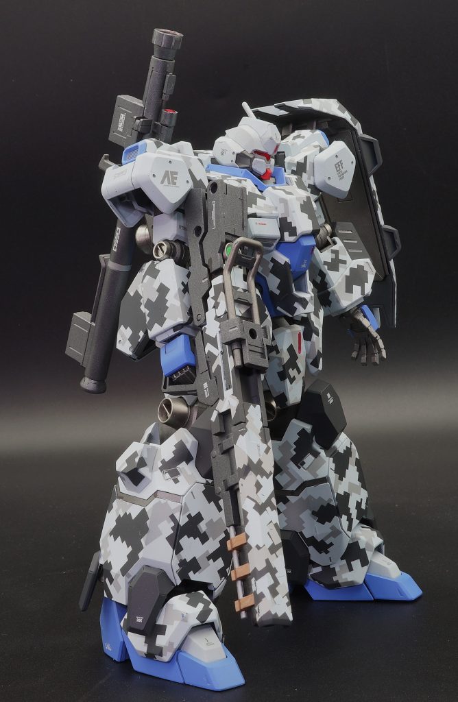 HG 1/144 グスタフ･カール００型　都市迷彩塗装–5枚目/制作者：あるむ