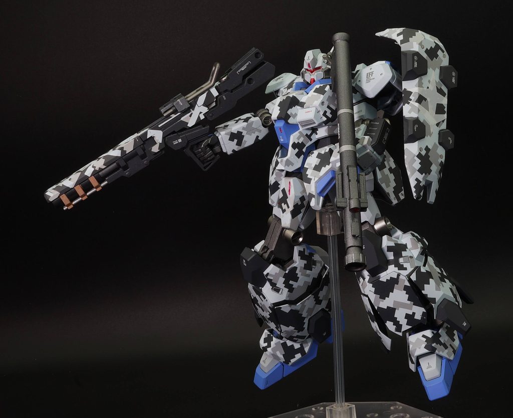 HG 1/144 グスタフ･カール００型　都市迷彩塗装–4枚目/制作者：あるむ
