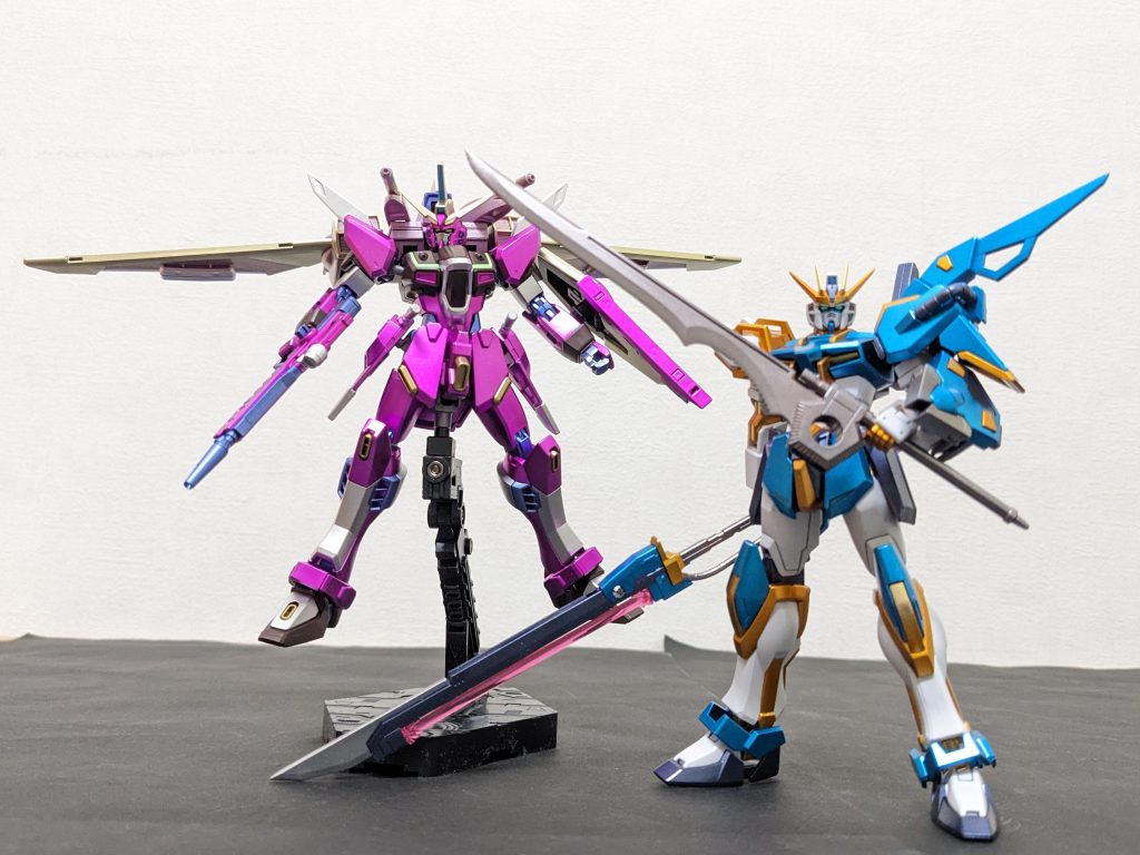 前作とのツーショット今後、「忘れなければ」てすが、直前に上げた作品とのリレーショットも貼っていこうと思います😉